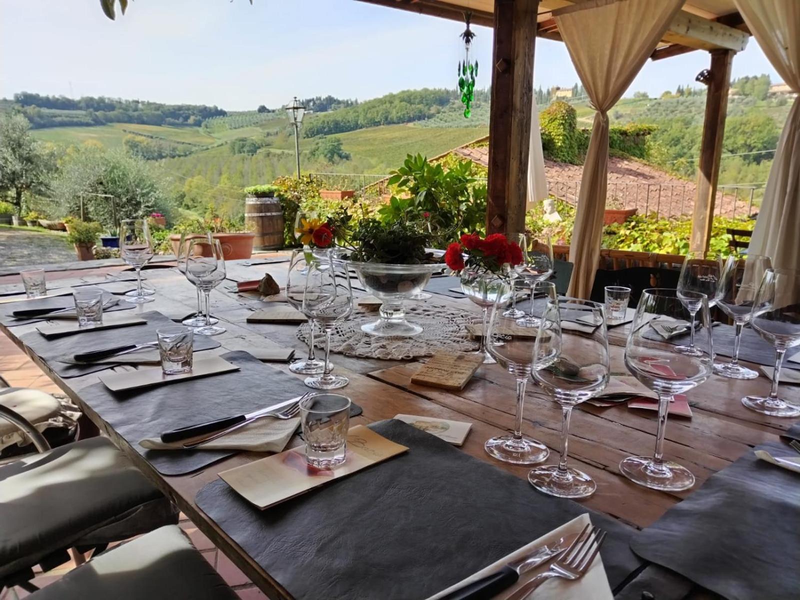 Agriturismo & Winery Il Bacio Tavarnelle Val di Pesa Extérieur photo