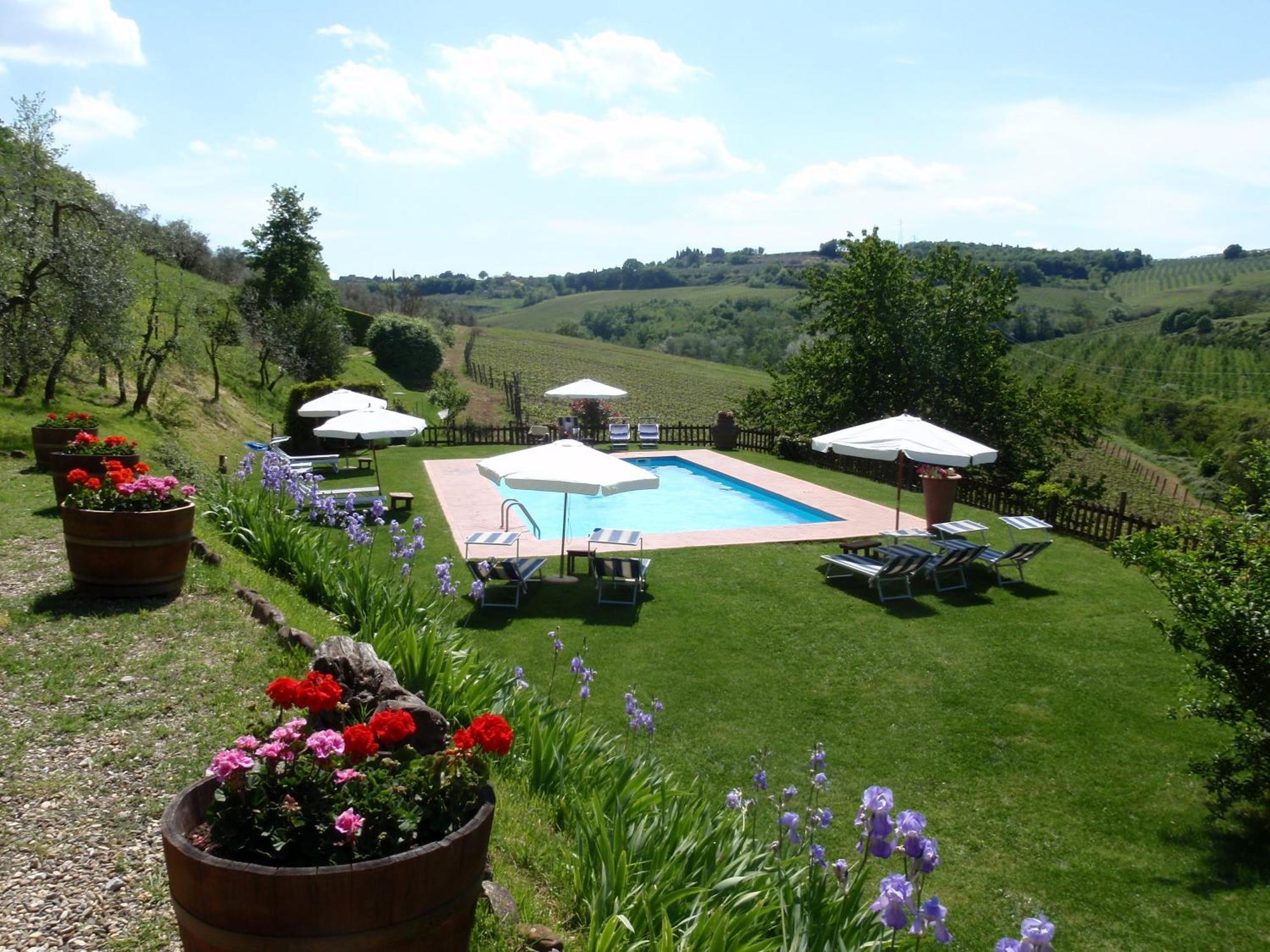 Agriturismo & Winery Il Bacio Tavarnelle Val di Pesa Extérieur photo